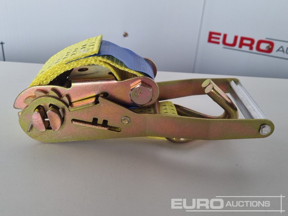 Attrezzatura da costruzione Unused Boss 4M x 50mm 5 Ton Ratchet Straps with Sling (4 of): foto 10