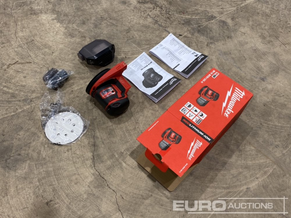 Unused Milwaukee M18 BOS125-0 18V 125mm Random Orbit Sander (Body Only) - Attrezzatura da costruzione: foto 3 Unused Milwaukee M18 BOS125-0 18V 125mm Random Orbit Sander (Body Only) - Attrezzatura da costruzione: foto 3
