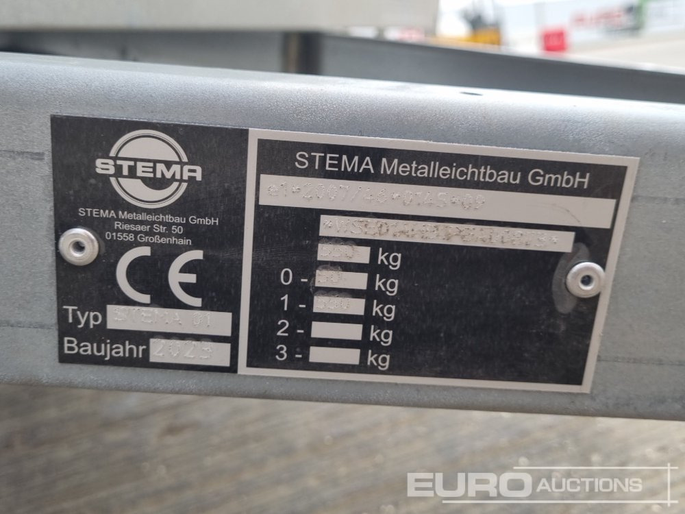 Rimorchio trasporto macchine operatrici Unused Stema AN550: foto 25