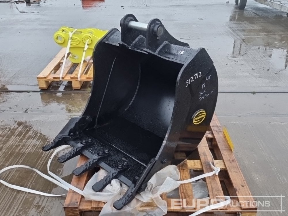 Unused Strickland 30" Digging Bucket 45mm Pin to suit 4-6 Ton Excavator - Benna: foto 1 Unused Strickland 30" Digging Bucket 45mm Pin to suit 4-6 Ton Excavator - Benna: foto 1