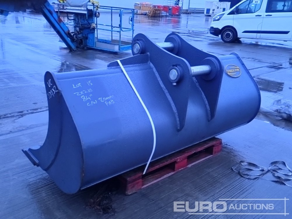 Unused Strickland 84" Ditching Bucket 80mm Pin to suit 20 Ton Excavator - Benna: foto 3 Unused Strickland 84" Ditching Bucket 80mm Pin to suit 20 Ton Excavator - Benna: foto 3