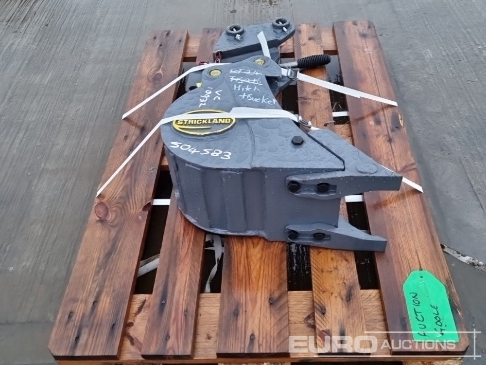 Benna nuovo Unused Strickland Manual QH, 9" Digging Bucket 30mm Pin to suit Mini Excavator: foto 6