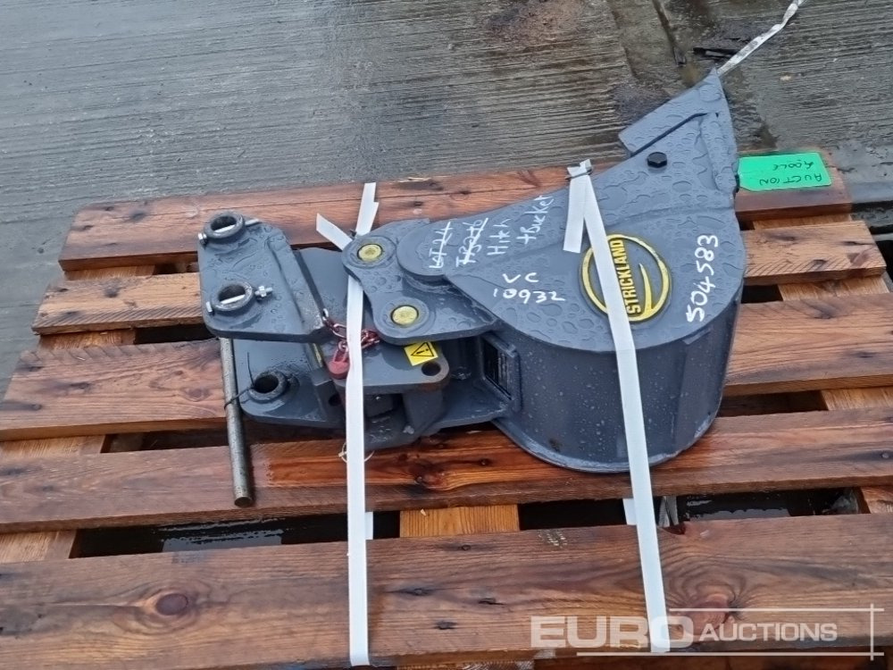 Unused Strickland Manual QH, 9" Digging Bucket 30mm Pin to suit Mini Excavator - Benna: foto 4 Unused Strickland Manual QH, 9" Digging Bucket 30mm Pin to suit Mini Excavator - Benna: foto 4