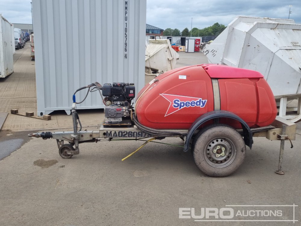 Western Single Axle Plastic Water Bowser, Yanmar Diesel Pressure Washer - Idropulitrice: foto 2 Western Single Axle Plastic Water Bowser, Yanmar Diesel Pressure Washer - Idropulitrice: foto 2