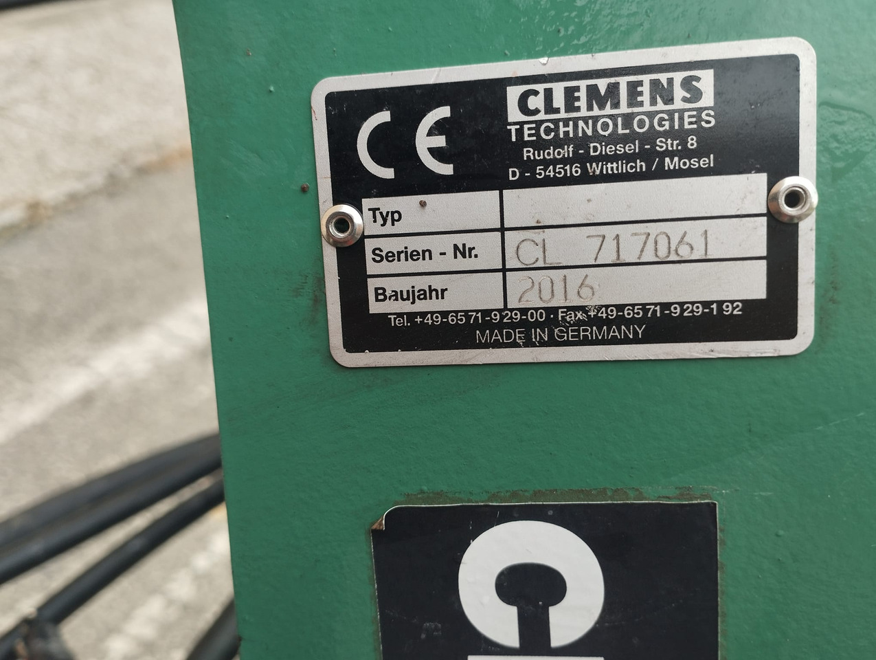 Interfilare usata Clemens CL717061 - Trincia a martelli/ Trinciatrice: foto 5 Interfilare usata Clemens CL717061 - Trincia a martelli/ Trinciatrice: foto 5