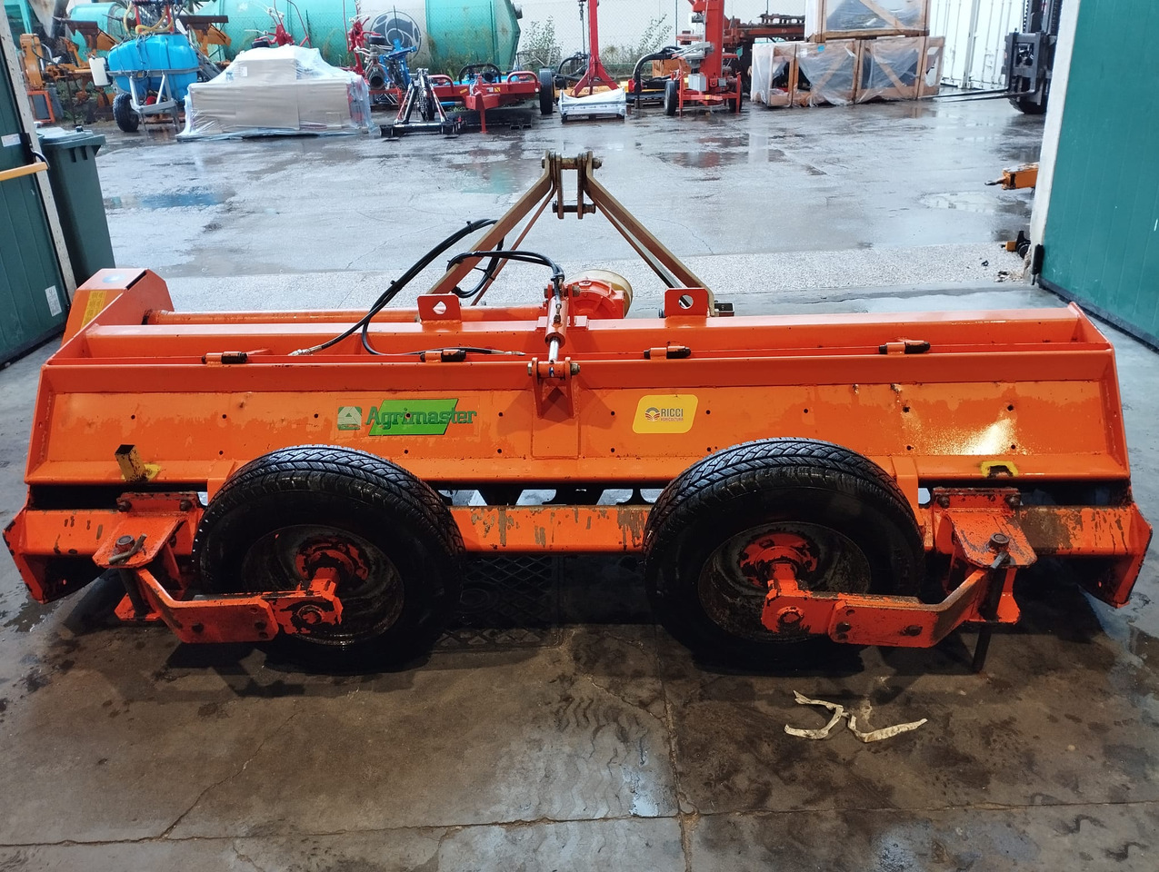 Trincia asse orrizontale usata Agrimaster RMU 280 - Trincia a martelli: foto 1 Trincia asse orrizontale usata Agrimaster RMU 280 - Trincia a martelli: foto 1