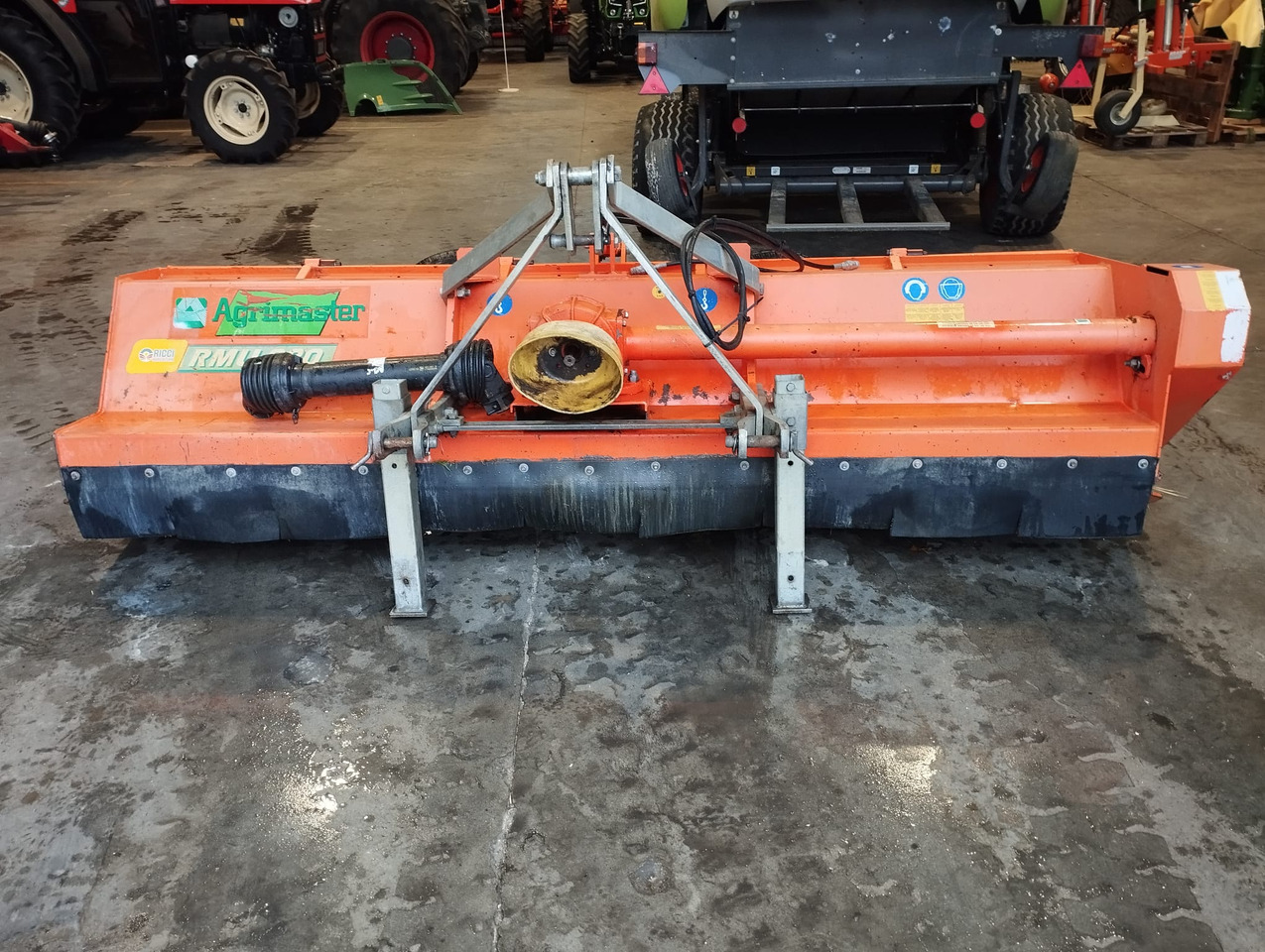 Trincia asse orrizontale usata Agrimaster RMU 280 - Trincia a martelli: foto 4 Trincia asse orrizontale usata Agrimaster RMU 280 - Trincia a martelli: foto 4