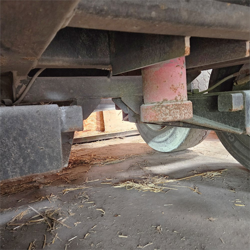 Rimorchio a cassone agricolo Baastrup 12T Container trailer: foto 8