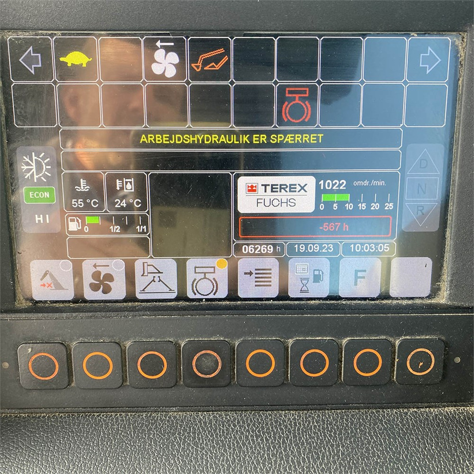 Escavatore per movimentazione Fuchs MHL 250: foto 19