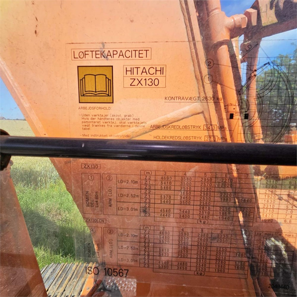 Escavatore cingolato Hitachi ZX130 LCN Zaxis: foto 18