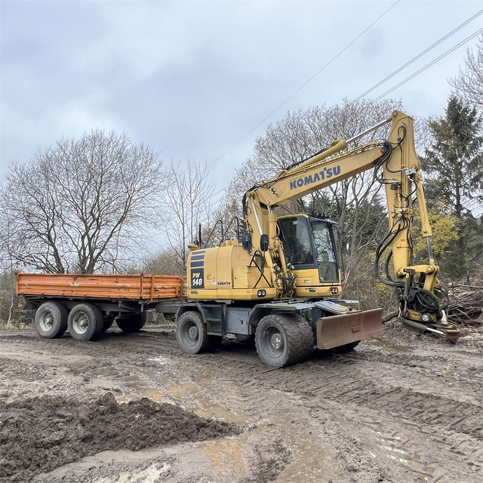 Escavatore gommato Komatsu PW148-10: foto 10