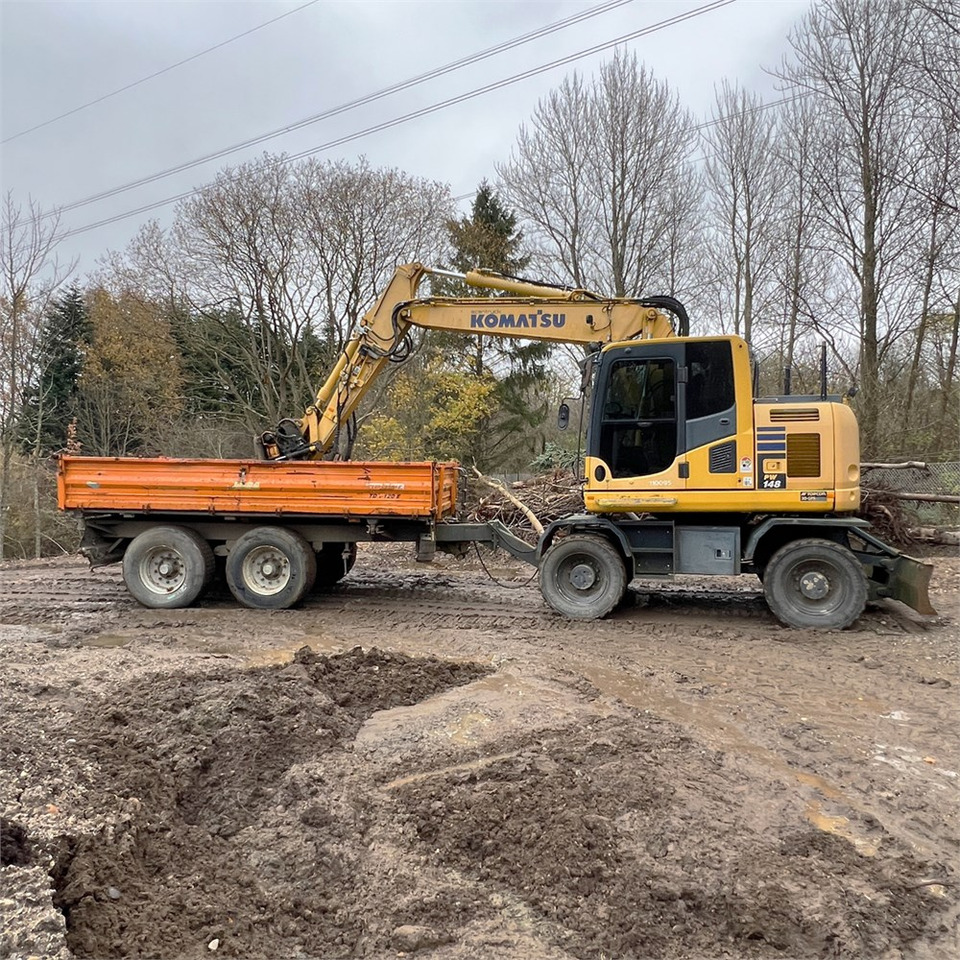 Komatsu PW148-10 - Escavatore gommato: foto 5 Komatsu PW148-10 - Escavatore gommato: foto 5