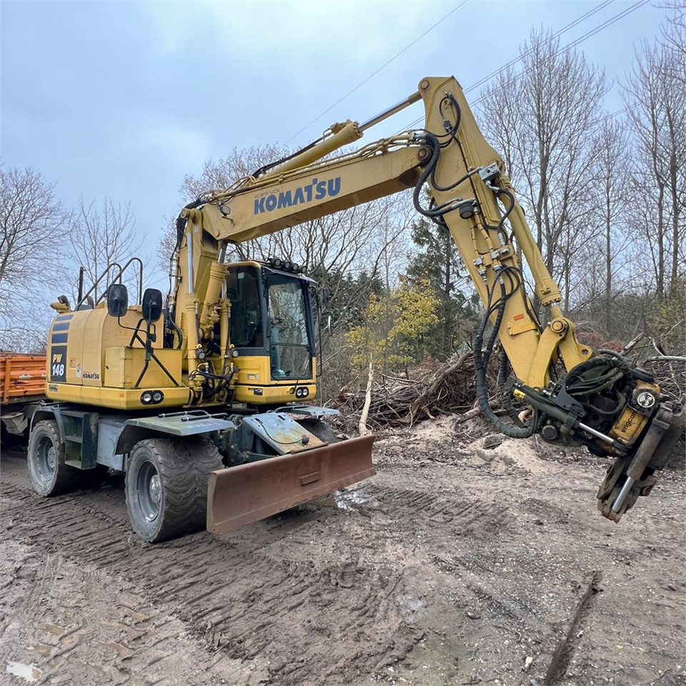 Escavatore gommato Komatsu PW148-10: foto 18