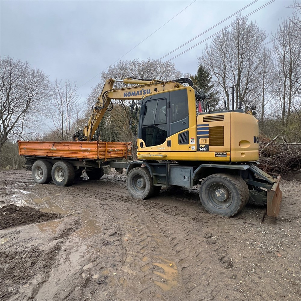 Komatsu PW148-10 - Escavatore gommato: foto 4 Komatsu PW148-10 - Escavatore gommato: foto 4