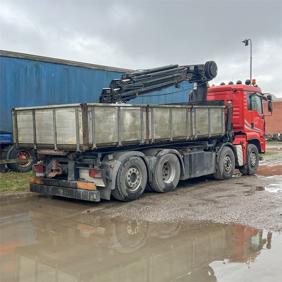 MAN TGA 8x4 Hydrodrive - Autocarro ribaltabile, Camion con gru: foto 4 MAN TGA 8x4 Hydrodrive - Autocarro ribaltabile, Camion con gru: foto 4