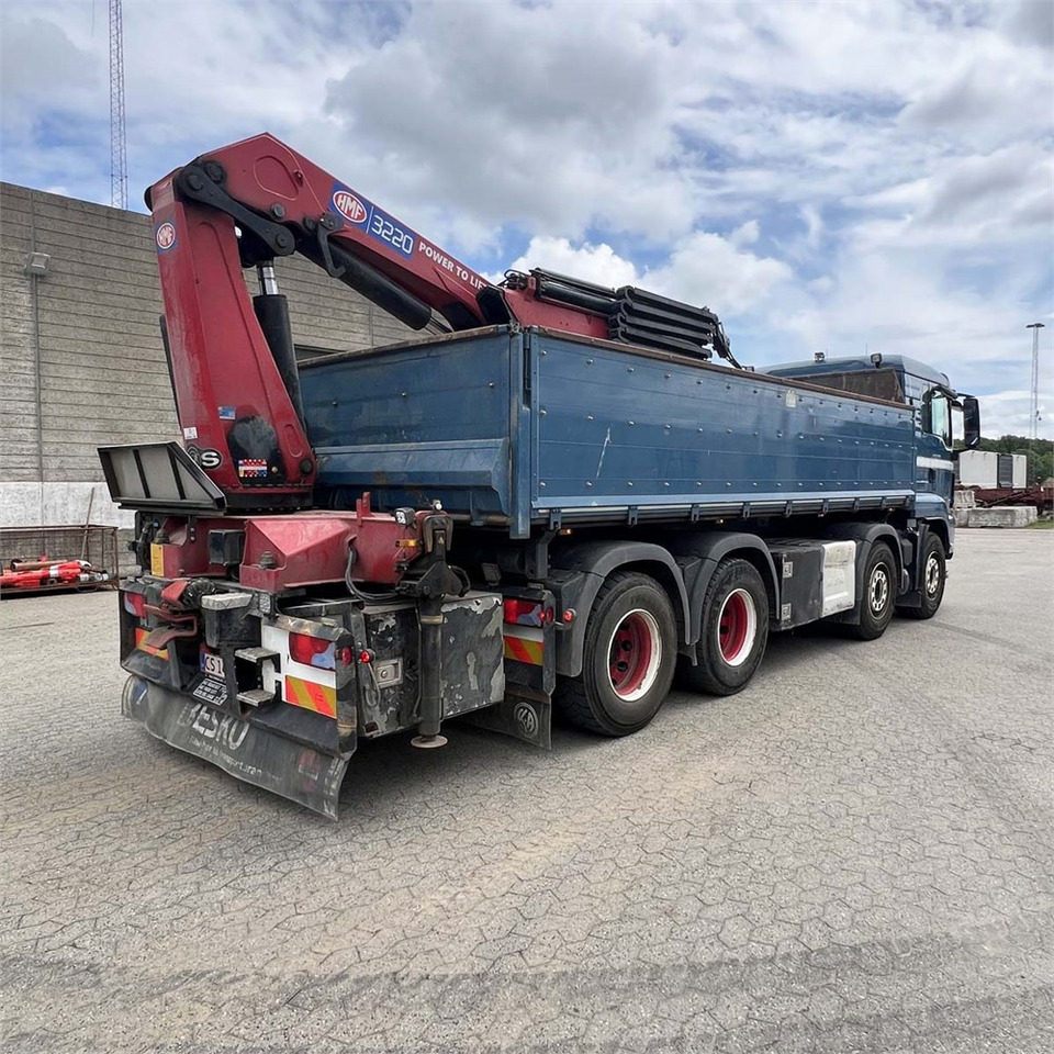 MAN TGS 35.510 8x4 BL - Camion con gru, Autocarro con pianale/ Cassone fisso: foto 2 MAN TGS 35.510 8x4 BL - Camion con gru, Autocarro con pianale/ Cassone fisso: foto 2