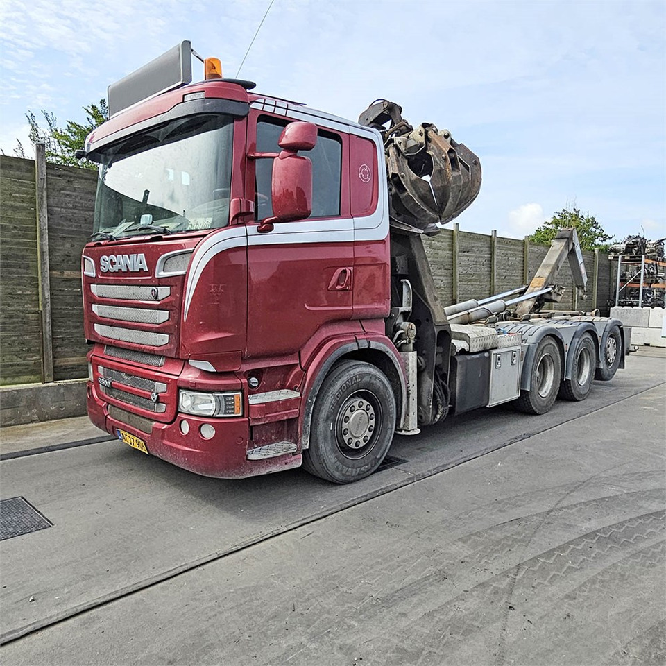 Scania R 500 - Autocarro scarrabile, Camion con gru: foto 1 Scania R 500 - Autocarro scarrabile, Camion con gru: foto 1
