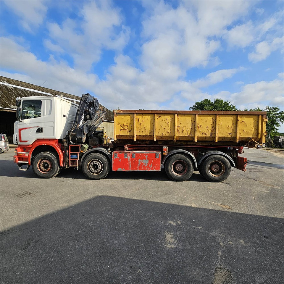 Scania R500 - Autocarro ribaltabile, Camion con gru: foto 3 Scania R500 - Autocarro ribaltabile, Camion con gru: foto 3