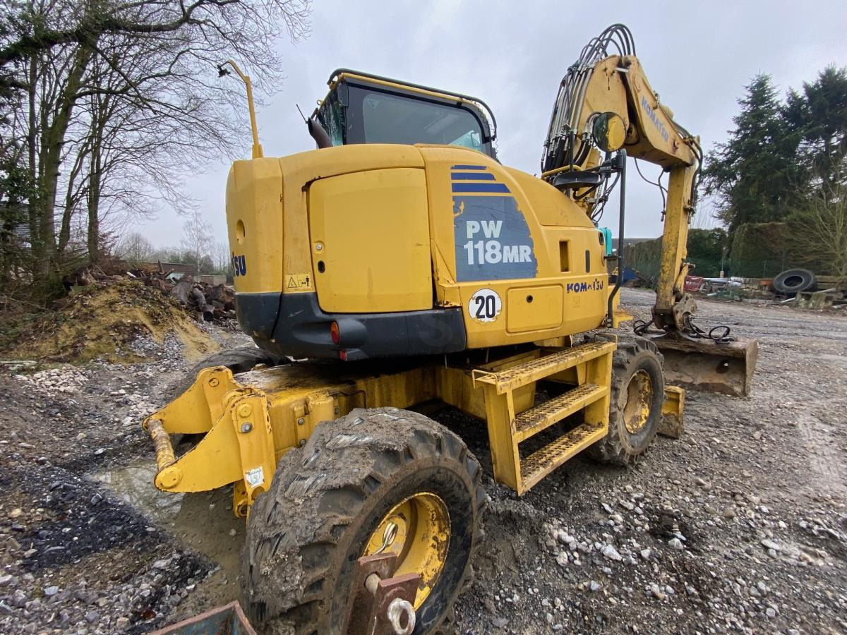 Komatsu PW118MR-8 - Escavatore gommato: foto 3 Komatsu PW118MR-8 - Escavatore gommato: foto 3