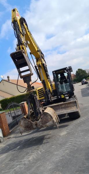 Yanmar B 110 W - Escavatore gommato: foto 4 Yanmar B 110 W - Escavatore gommato: foto 4