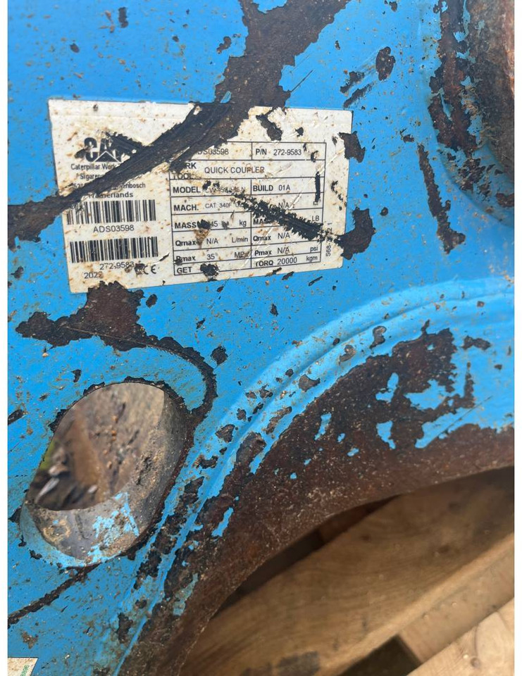 CAT COUPLER/CW45S/TIM/DB - Attacco rapido: foto 2 CAT COUPLER/CW45S/TIM/DB - Attacco rapido: foto 2