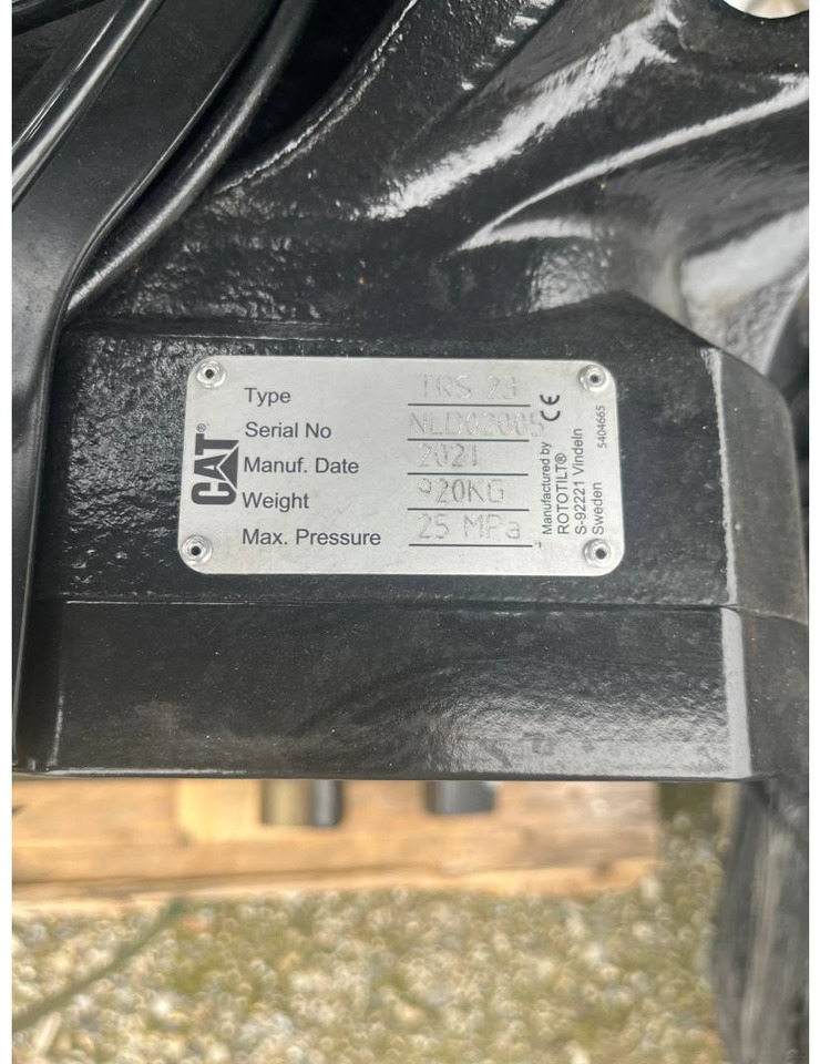 CAT TRS23/CW40/TIM/CB/TILTROTATOR - Tiltrotator: foto 2 CAT TRS23/CW40/TIM/CB/TILTROTATOR - Tiltrotator: foto 2