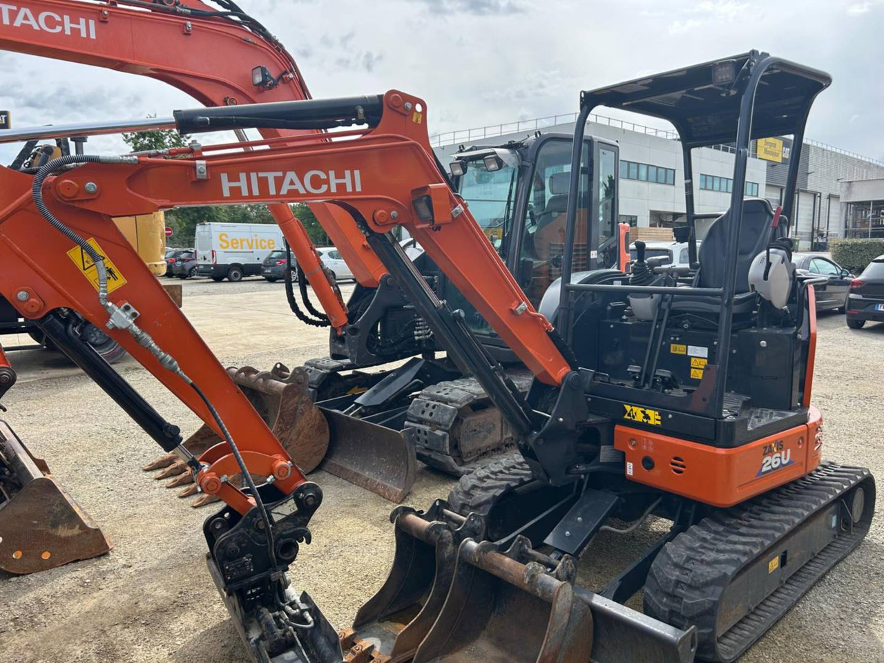 HITACHI ZX26U-6 - Escavatore cingolato: foto 1 HITACHI ZX26U-6 - Escavatore cingolato: foto 1