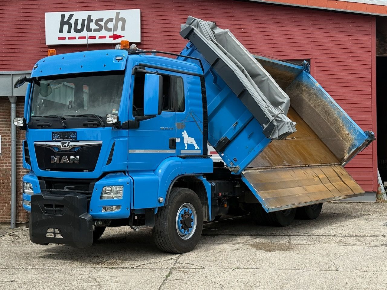 MAN TGS 26.470BL 6x6H, el. Plane, Bordm, Schneepl. - Autocarro ribaltabile: foto 1 MAN TGS 26.470BL 6x6H, el. Plane, Bordm, Schneepl. - Autocarro ribaltabile: foto 1