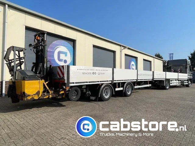 DAF CF 85 .360 4x2 Euro 5 - Open laadbak + WebTrailer open laadbak - Year 2012 - Good condition - Autocarro con pianale/ Cassone fisso: foto 3 DAF CF 85 .360 4x2 Euro 5 - Open laadbak + WebTrailer open laadbak - Year 2012 - Good condition - Autocarro con pianale/ Cassone fisso: foto 3