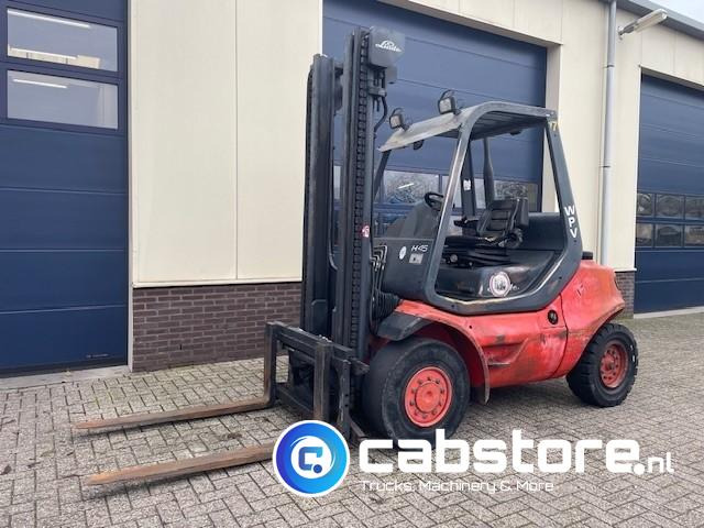 Linde H45D Bouwjaar 2001 - Draaiuren 14.600 - Side Shift - 400 cm hefhoogte - Perkins Diesel - Carrello elevatore diesel: foto 3 Linde H45D Bouwjaar 2001 - Draaiuren 14.600 - Side Shift - 400 cm hefhoogte - Perkins Diesel - Carrello elevatore diesel: foto 3