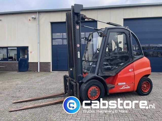 Linde H45D Bouwjaar 2006 - draaiuren 15.577 - Vorken 160 cm - VW Diesel - Carrello elevatore diesel: foto 3 Linde H45D Bouwjaar 2006 - draaiuren 15.577 - Vorken 160 cm - VW Diesel - Carrello elevatore diesel: foto 3