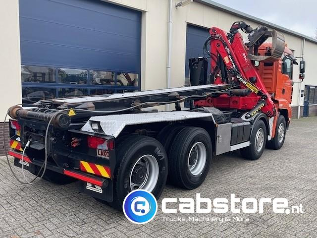 MAN TGA 41.440 8X4 BB Palfinger Epsilon Z-Kraan bouwjaar 2011 + NCH 30 Ton's Kabel-containersyteem - Handgeschakeld - Bouwjaar 2007 - Km 582.782 - Camion con gru: foto 4 MAN TGA 41.440 8X4 BB Palfinger Epsilon Z-Kraan bouwjaar 2011 + NCH 30 Ton's Kabel-containersyteem - Handgeschakeld - Bouwjaar 2007 - Km 582.782 - Camion con gru: foto 4