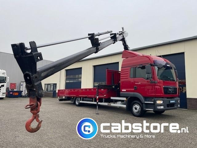 MAN TGL 12.220 4x2 BL Kraanwagen + open laadbak - Euro 5 - Handgeschakeld 6 speed - 6 Cilinder motor - MKG Laadkraan met afstandsbediening - Laadbak 690 cm lang! - Zeer nette MAN - Camion con gru: foto 2 MAN TGL 12.220 4x2 BL Kraanwagen + open laadbak - Euro 5 - Handgeschakeld 6 speed - 6 Cilinder motor - MKG Laadkraan met afstandsbediening - Laadbak 690 cm lang! - Zeer nette MAN - Camion con gru: foto 2