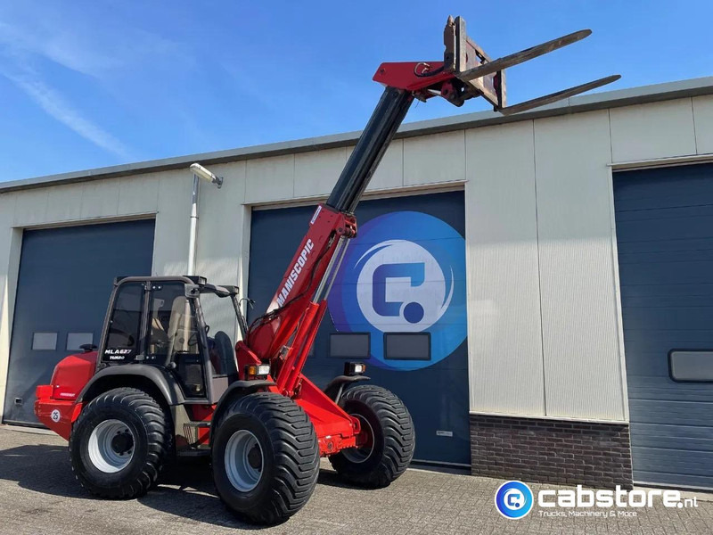 Manitou MLA 627 Turbo Powershift Telscopische wiellader - Verreiker - Telehandler radlader - Telescopic wheelloader - Year 1999 - Pala gommata: foto 1 Manitou MLA 627 Turbo Powershift Telscopische wiellader - Verreiker - Telehandler radlader - Telescopic wheelloader - Year 1999 - Pala gommata: foto 1