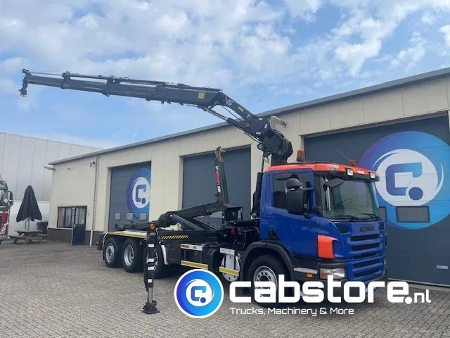 Scania P380 LB 8x4*4 HNA Euro 5 - HIAB 211 E-3 Hipro Crane with remote control + Multilift XR26S61 Hooklift - Year 2009 - Km 336.501 !! - Good condition - Camion con gru: foto 1 Scania P380 LB 8x4*4 HNA Euro 5 - HIAB 211 E-3 Hipro Crane with remote control + Multilift XR26S61 Hooklift - Year 2009 - Km 336.501 !! - Good condition - Camion con gru: foto 1