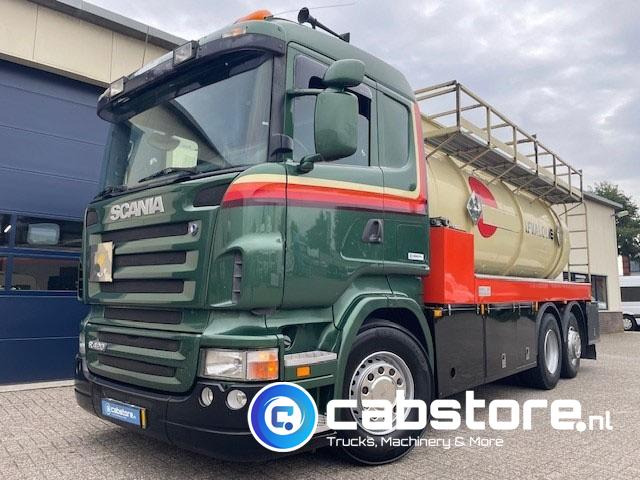 Scania R 420 LB 6X2*4 HNA - Tankwagen - ADR - Bouwjaar 2006 - 16.200 Liter - Weegsysteem - km 832.400 - Olietanks - Camion cisterna: foto 2 Scania R 420 LB 6X2*4 HNA - Tankwagen - ADR - Bouwjaar 2006 - 16.200 Liter - Weegsysteem - km 832.400 - Olietanks - Camion cisterna: foto 2