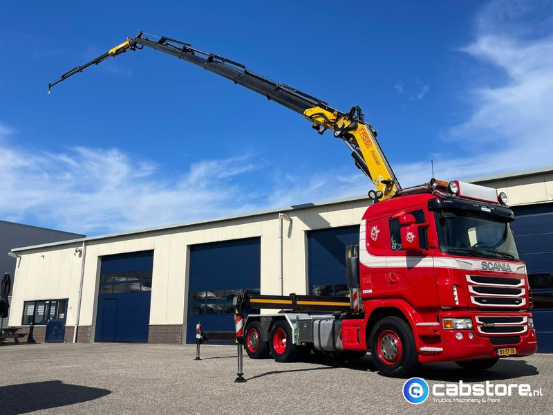 Scania G 400 A 6X2*4 HNA Euro 5 - Handgeschakeld - FASSI F455XP + JIP Autolaadkraan - Bouwjaar 2010 - Km 748.730 - Very good condition !! - Trattore stradale: foto 1 Scania G 400 A 6X2*4 HNA Euro 5 - Handgeschakeld - FASSI F455XP + JIP Autolaadkraan - Bouwjaar 2010 - Km 748.730 - Very good condition !! - Trattore stradale: foto 1