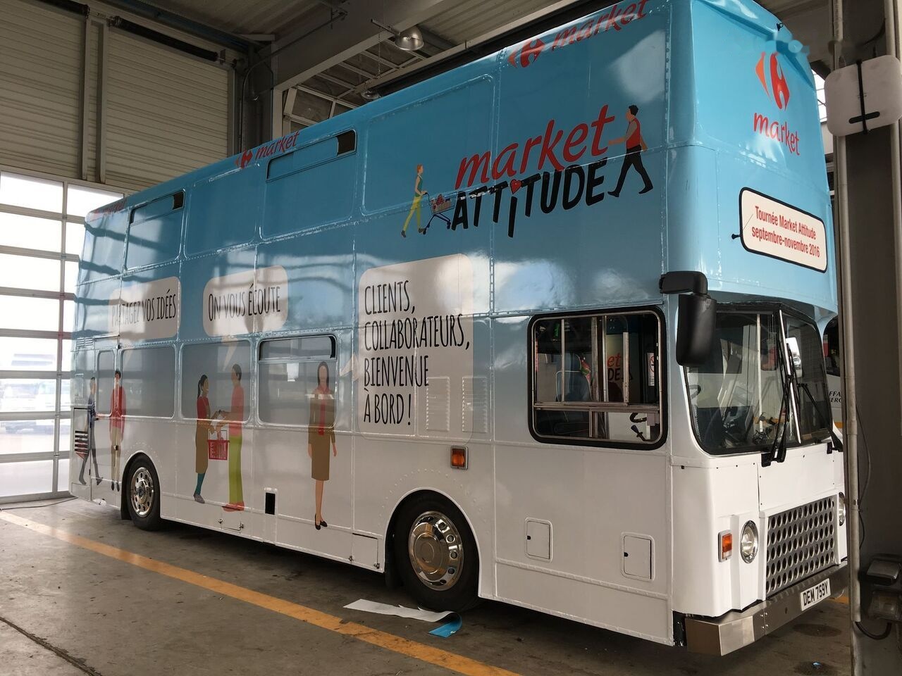 Autobus a due piani MCW METROBUS British Double Decker Bus Marketing Exhibition Training: foto 10