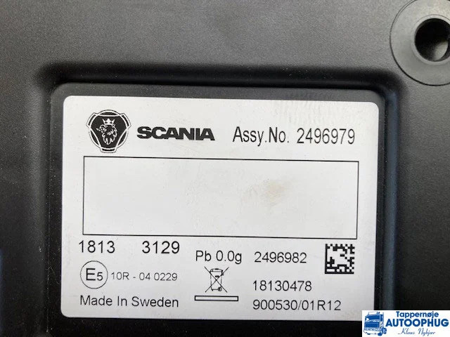 Scania 2496979 – 2797230 Instrument cluster ICL - Cabina e interni per Camion: foto 1 Scania 2496979 – 2797230 Instrument cluster ICL - Cabina e interni per Camion: foto 1