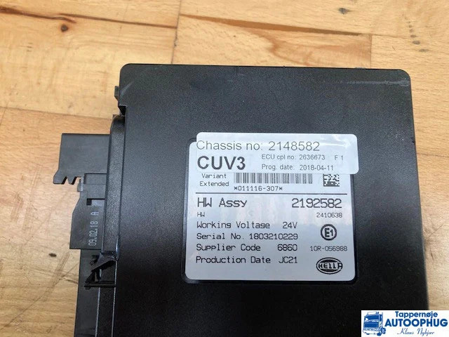 Scania CUV3 unit, 2436775, 2192582, 2632613, 2765788, 2706148, 2765789, 2785662 - Sistema elettrico per Camion: foto 1 Scania CUV3 unit, 2436775, 2192582, 2632613, 2765788, 2706148, 2765789, 2785662 - Sistema elettrico per Camion: foto 1