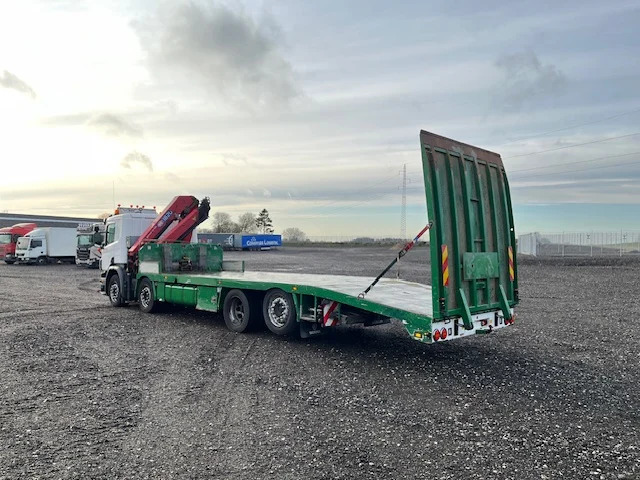 Scania P450 8X2*6 Knæklad + Kran HMF1820 – Machinetransporter - Camion bisarca, Camion con gru: foto 5 Scania P450 8X2*6 Knæklad + Kran HMF1820 – Machinetransporter - Camion bisarca, Camion con gru: foto 5