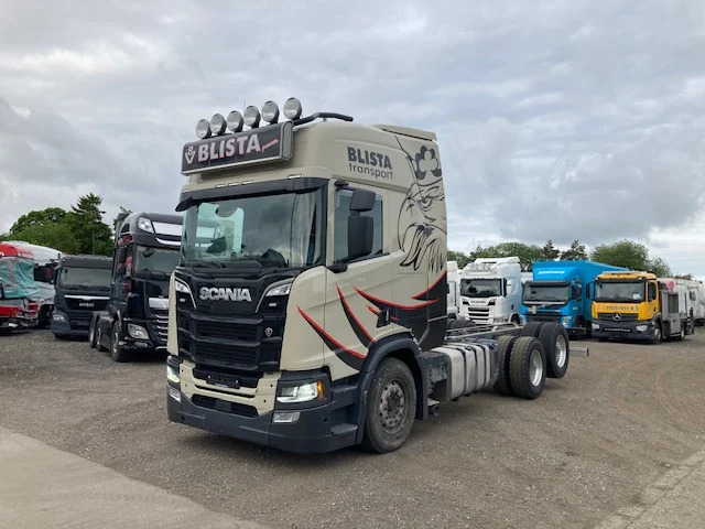 Scania R650 6X2 Retarder - Autocarro telaio: foto 1 Scania R650 6X2 Retarder - Autocarro telaio: foto 1