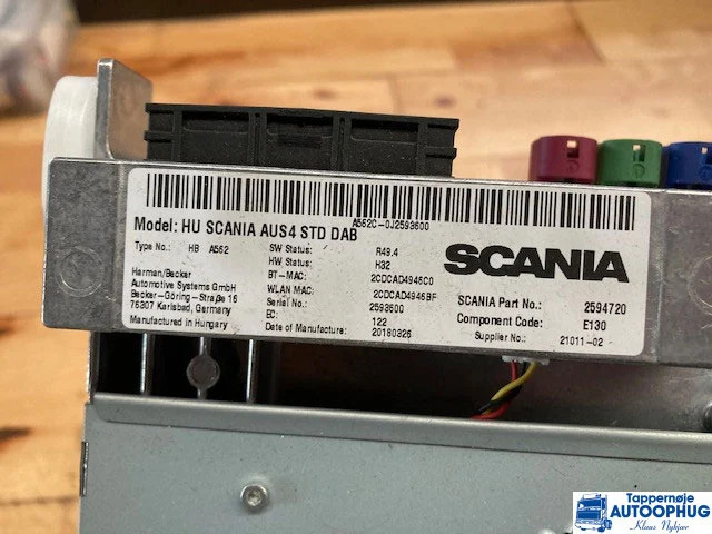 Scania Radio 2594720 – 2783088 - Cabina e interni per Camion: foto 2 Scania Radio 2594720 – 2783088 - Cabina e interni per Camion: foto 2