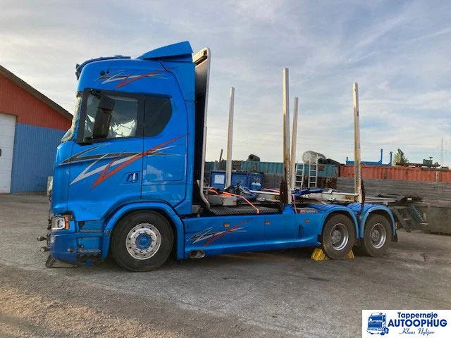 Scania S650 6X4 ONLY PARTS - Camion trasporto legname: foto 2 Scania S650 6X4 ONLY PARTS - Camion trasporto legname: foto 2
