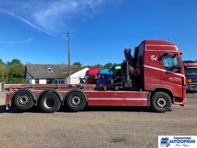 Volvo FH500 8X2 HIAB 077 - Autocarro portacontainer/ Caisse interchangeable, Camion con gru: foto 3 Volvo FH500 8X2 HIAB 077 - Autocarro portacontainer/ Caisse interchangeable, Camion con gru: foto 3
