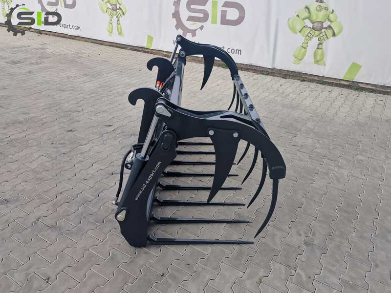 SID Krokodilgebiss Krokodilzange XL / BMS XL / Crocodile manure fork with grapple XL 1,8 m - Forche per Macchina agricola: foto 2 SID Krokodilgebiss Krokodilzange XL / BMS XL / Crocodile manure fork with grapple XL 1,8 m - Forche per Macchina agricola: foto 2