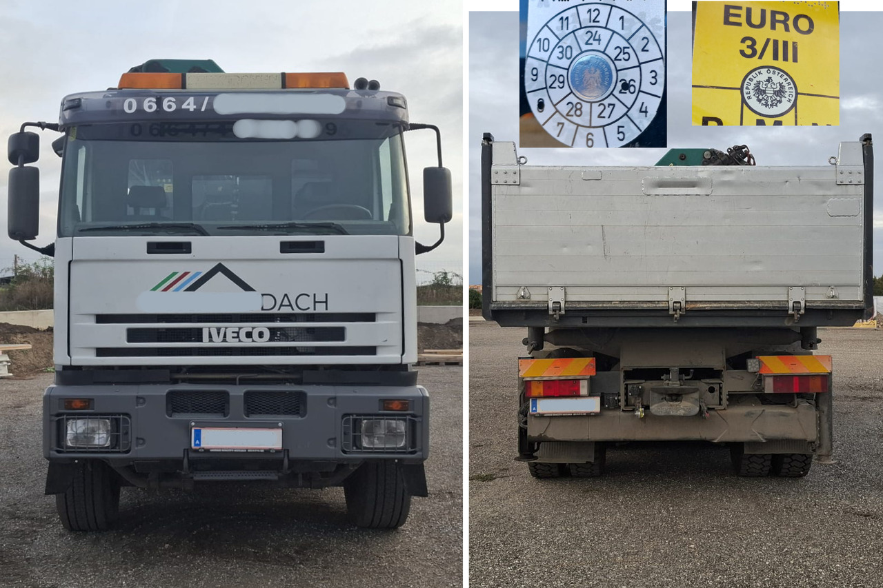 IVECO 480 EUROTRAKKER 8x4/TÜV/Palfinger PK 44002 G/MEILLER - Camion con gru: foto 3 IVECO 480 EUROTRAKKER 8x4/TÜV/Palfinger PK 44002 G/MEILLER - Camion con gru: foto 3