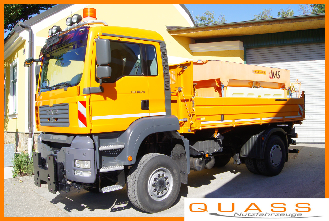 MAN TGA 18.310 BL 4x4/MEILLER/Salzstreuer/Winterdienst - Mezzo spazzaneve: foto 1 MAN TGA 18.310 BL 4x4/MEILLER/Salzstreuer/Winterdienst - Mezzo spazzaneve: foto 1