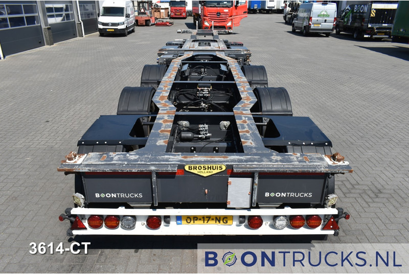 Broshuis 2CONNECT-5AKCC | 2x20-40-45ft HC * 3x STEERING * 4x LIFT AXLE * APK 05-2026! - Semirimorchio portacontainer/ Caisse interchangeable: foto 5 Broshuis 2CONNECT-5AKCC | 2x20-40-45ft HC * 3x STEERING * 4x LIFT AXLE * APK 05-2026! - Semirimorchio portacontainer/ Caisse interchangeable: foto 5