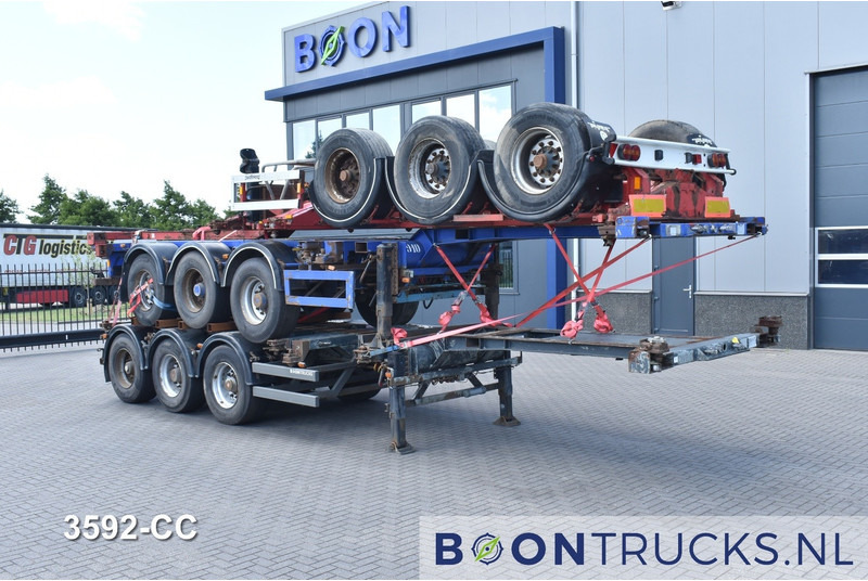 Broshuis 3 UCC 39 € 6750 STACK PRICE | 2x20-30-40-45ft HC * 2x BROSHUIS 1x NOOTEBOOM - Semirimorchio portacontainer/ Caisse interchangeable: foto 3 Broshuis 3 UCC 39 € 6750 STACK PRICE | 2x20-30-40-45ft HC * 2x BROSHUIS 1x NOOTEBOOM - Semirimorchio portacontainer/ Caisse interchangeable: foto 3